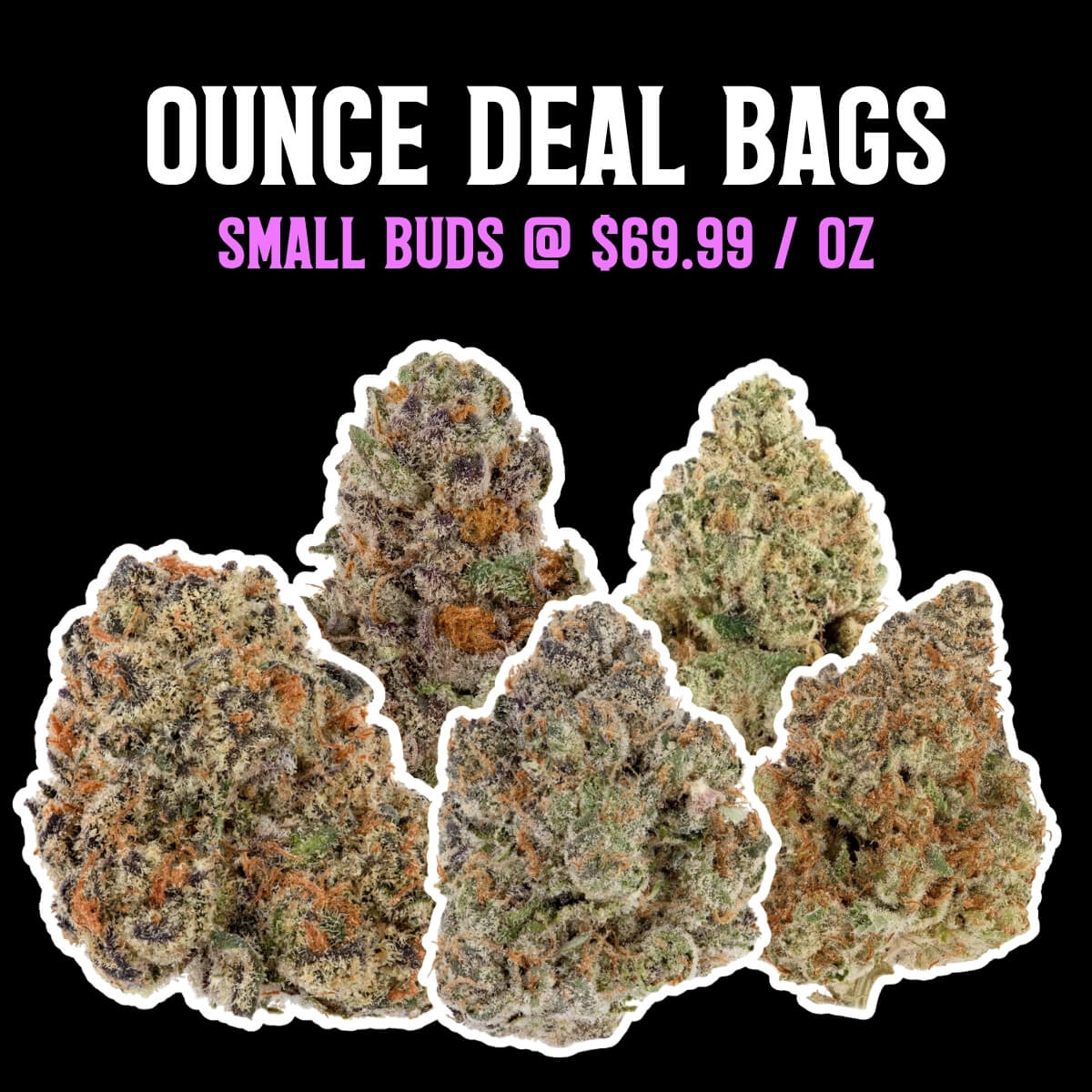Green Unicorn Farms THCa Flower Ounce Deal Bags