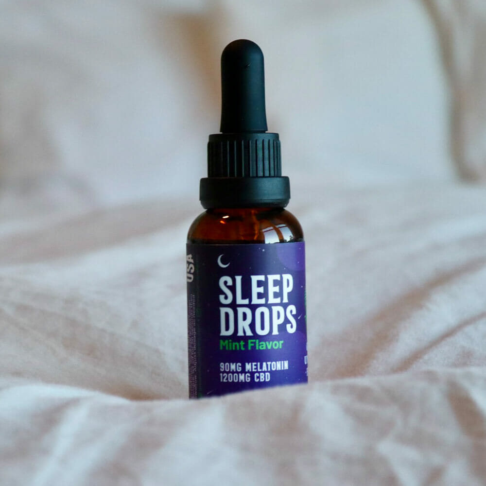 Green Unicorn Farms CBD + Melatonin Sleep Drops 1200mg Mint - Image 3